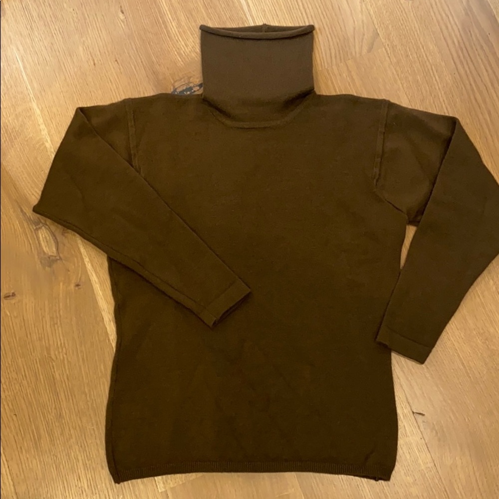 Linda Allard For Ellen Tracy Turtleneck Sweater M